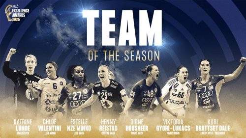 Нагороди EHF Excellence Awards 2025 | Жіноча команда сезону