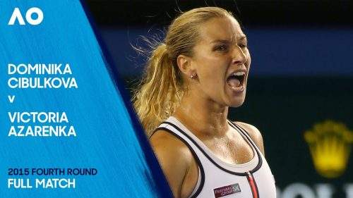 Домініка Цибулкова у Вікторії Азаренка Повний матч | Австралійський відкритий