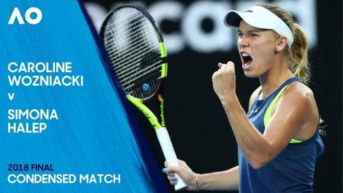 Simona Halep v Caroline Wozniacki Condensed Match | Открытый чемпионат Австралии