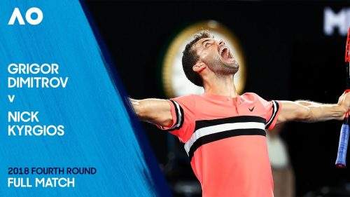 Grigor Dimitrov v Nick Kyrgios Full Match | Австралійський відкритий 2018 рік