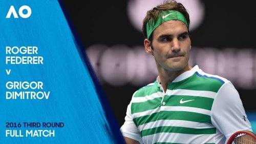 Roger Federer v Grigor Dimitrov Full Match | Australian Open 2016 Roger Federer v Grigor Dimitrov Full Match | Australian Open 2016