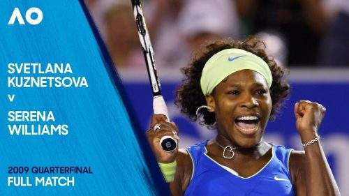 Світлана Кузнєцова – Серена Вільямс Повний матч | Відкритий чемпіонат Австралії Світлана Кузнєцова – Серена Вільямс Повний матч | Відкритий чемпіонат Австралії