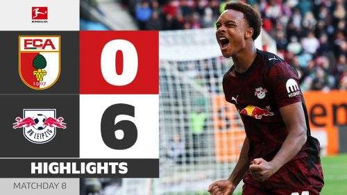 6(!) GOALS! Leipzig Show NO MERCY! | FC AUGSBURG – RB LEIPZIG |