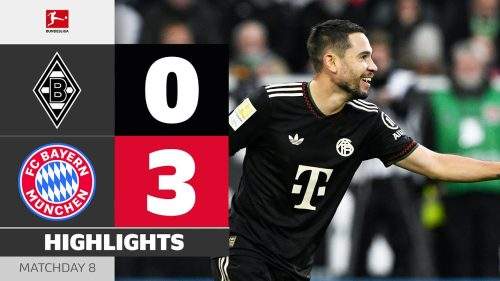 8 Out Of 8! Bayern Wins Again! | BORUSSIA M’GLADBACH – FC BAYERN |