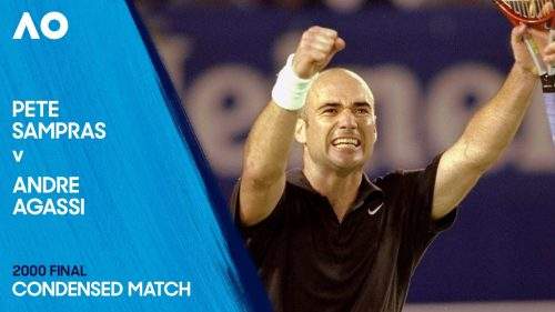 Pete Sampras v Andre Agassi Condensed Match | Australian Open 2000