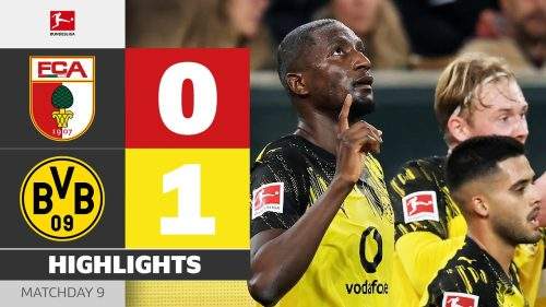 FC AUGSBURG – BORUSSIA DORTMUND |  | Matchday 9 – Bundesliga