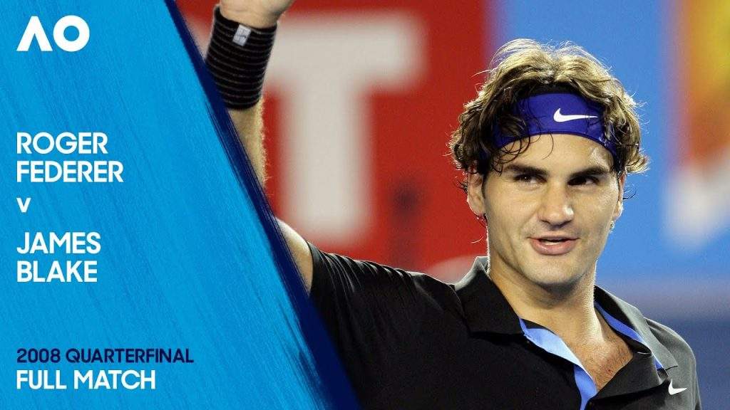 Roger Federer v James Blake Full Match | Australian Open 2008