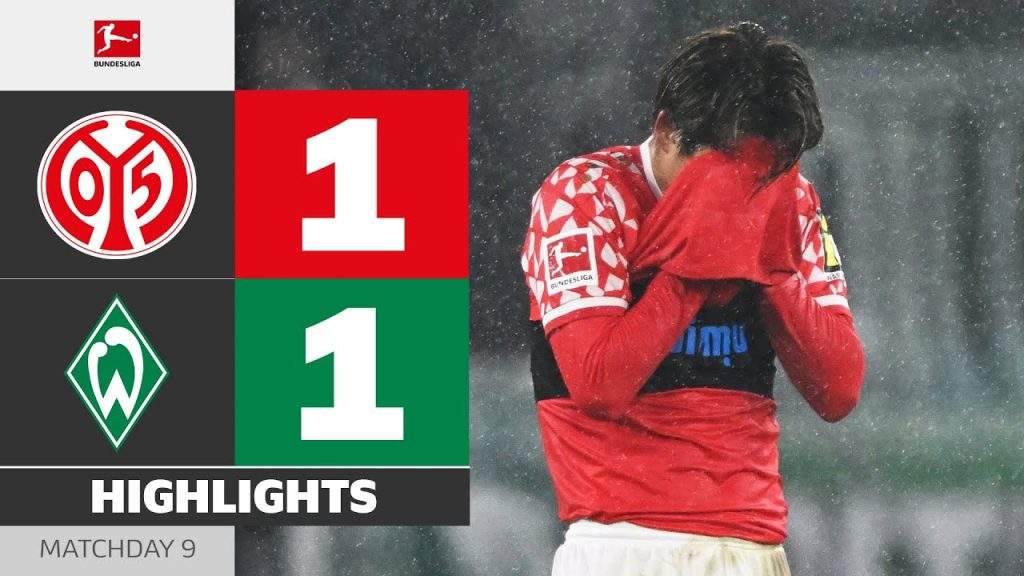 MAINZ 05 – WERDER BREMEN |  | Matchday 9 – Bundesliga