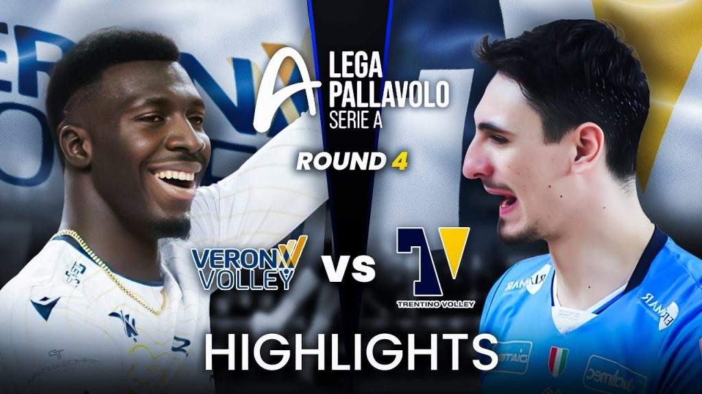 Verona vs Trentino | Highlights | Italian Volleyball League 2025