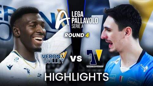 Verona vs Trentino | Highlights | Italian Volleyball League 2025